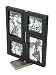 Kitchen & Housewares : Umbra Rotafota Wood Multi Frame- Holds eight photos- Black