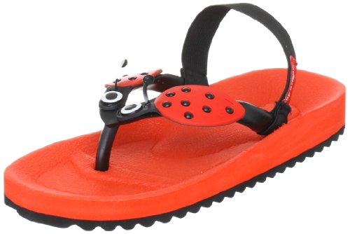 flip*flop Flip Flop ladybug 30222 Unisex - Kinder Sandalen/Zehentrenner