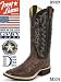 Tony Lama Cowboy Crepe Vintage Full Ostrich #8989