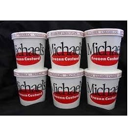 Michael's Frozen Custard Variety Pack, 6 Pints