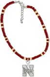Nebraska Cornhuskers Wood Bead Bracelet/Anklet