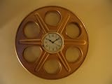 Goldburg Movie Reel Clock