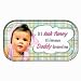 If I Look Funny Its Because Daddy Dressed Me Tin Magnetic Sign