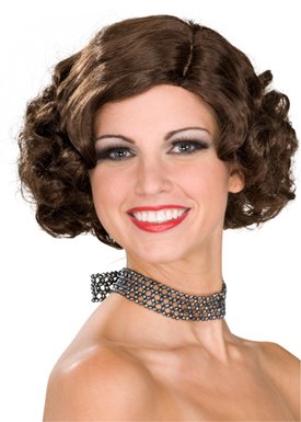 Brown Roxie Hart Wig