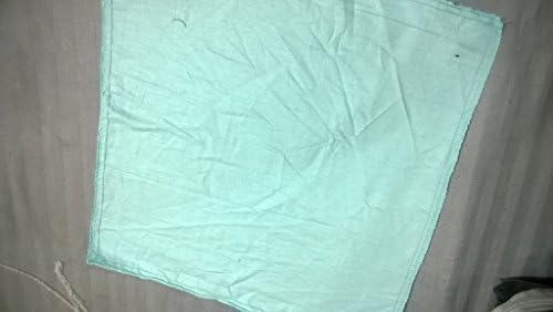 3 PCs Set { 1 X Fitted+2 Pillow Case } Aqua Blue Solid Full Size Pocket Depth ((28 Inch)) Egyptian Cotton 600 TC