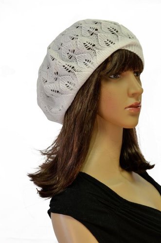Women's Light Beret Knitted Style for Spring Summer Fall 137HB