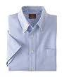 Harriton - Men's Short-Sleeve Oxford with Stain-Release