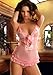 BEAUTY NIGHT FASHION Babydoll und String Modell Victoria (rosa)
