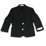Perry Ellis - Boys Single Breasted Blazer, Black