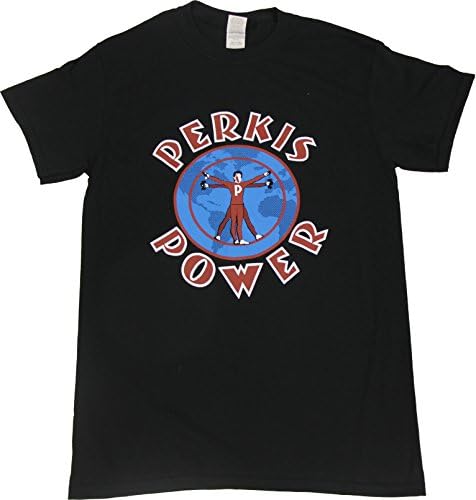 The Heavyweights Tony Perkis Power Camp Hope Black Adult T-shirt Tee (Large)