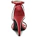 Ollio Women's Pump Shoe High Heel Ankle Strap Dress Sandal