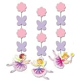 Garden Fairy Hanging Decorations 3 Pack