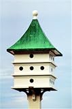 Lazy Hill Ultimate Martin House White/Verdigris Roof