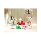 Calico Critters Melanie and Sparky Have a Play date