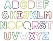 Silly Bandz 36-pack Alphabet Shapes