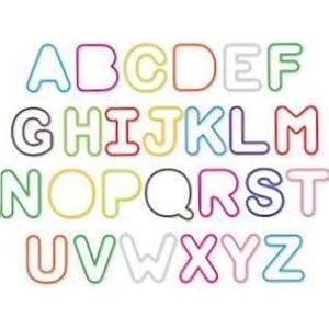 Silly Bandz 36 Pack Alphabet Shapes