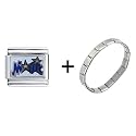 Nba Orlando Magic Italian Charm Bracelet