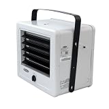 Soleus HI1-50-03 5,000 Watt Electric Garage Heater With Adjustable Louvers