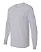Jerzees 29LSR - Heavyweight Blend 50/50 Long Sleeve T-Shirt Athletic Heather