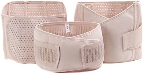 Sealike 3 in 1 Breathable Mesh Postnatal Pregnancy Slimming Belt Postpartum Recovery Support Girdle Belt Body Slimming Shaper Belt Wrapper Band Abdomen Abdominal Binder for Women Maternity with Stylus (XXL)