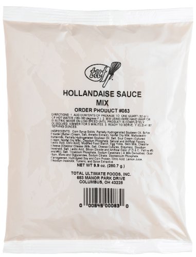 Total Ultimate Foods Hollandaise Sauce Mix, 9.9-Ounce Units (Pack of 12) by Total Ultimate Foods