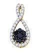 0.41CTW DIAMOND LADIES FASHION PENDANT