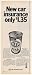 1969 STP Oil Treatment Can New Car Insurance Only $1.35 Print Ad (45166)
