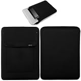 CaseCrown Neoprene Sleeve Case (Black) for 15 Inch MacBook Pro with Pocket for your iPadby CaseCrown