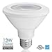 SUNEON Par30 Led Bulbs Short Neck 2700k #Wet Location# Warm White Dimmable Spotlight- 11w 75w Equivalent Par30s 40° Beam Angle - 120v E26 Ul-listed