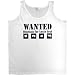 Womens Tank Top : WANTED - ANIMALS FOR TASTE TEST