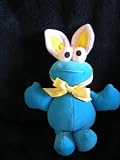 Plush Cookie Monster with Easter Bunny Ears