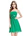Ever Pretty Flowers Strapless Chiffon Padded Bridesmaids Dress 03538