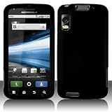 Motorola MB860 Atrix 4G Rubberized Shield Hard Case - Black