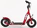 BIKESTAR Kick Scooter with Brakes, Mudguard and air Tires for Kids 5 Year Old | Classic Edition with Alloy Wheels 10 Inch | Red