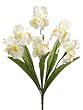 Twelve Bushes of 21" Artificial Iris (Six Flowers Per Bush)