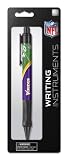 Minnesota Vikings Grip Pen on Blistercard, Team Colors (72117A)