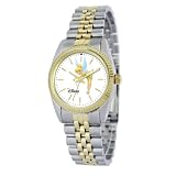Disney Womens D121S776 Tinker Bell Two-Tone Br