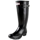 Hunter Huntress Tall Welly Rubber Boot With Wide Calf