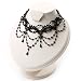 Victorian Style Black Beaded Choker