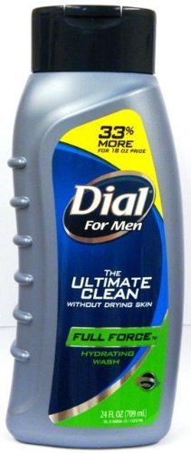 Dial for Men, Ultimate Clean Full Force Hydrating Body Wash, 24 Oz (Case of 6)