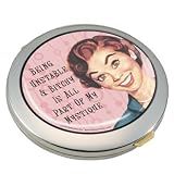 Being Unstable and Bitchy is Part of My Mystic Travel Mirror Compact