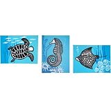Wee Gallery Undersea Wall Canvas Set of 3