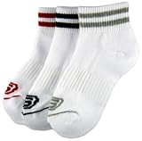 Skechers - Skechers White Quarter Crews(Toddler to Youth)