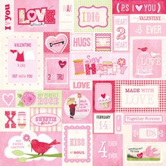 Valentine Sampler 12X12 Specialty Paper (K & 