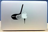 Golf Club - Vinyl Macbook / Laptop Decal Sticker Graphic