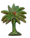Palm Trees Shower Curtain Hooks - set of 12