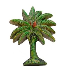 Palm Trees Shower Curtain Hooks - set of 12