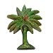 Palm Trees Shower Curtain Hooks - set of 12