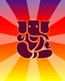 Shree Ganesh - 24"H x 19"W - Peel and Stick Wall Decal by Wallmonkeys