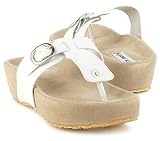 Steve Madden - Steve Madden Rippin White thongs